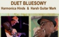 Duet bluesowy – Harmonica Hinds &  Harsh Guitar Mark
